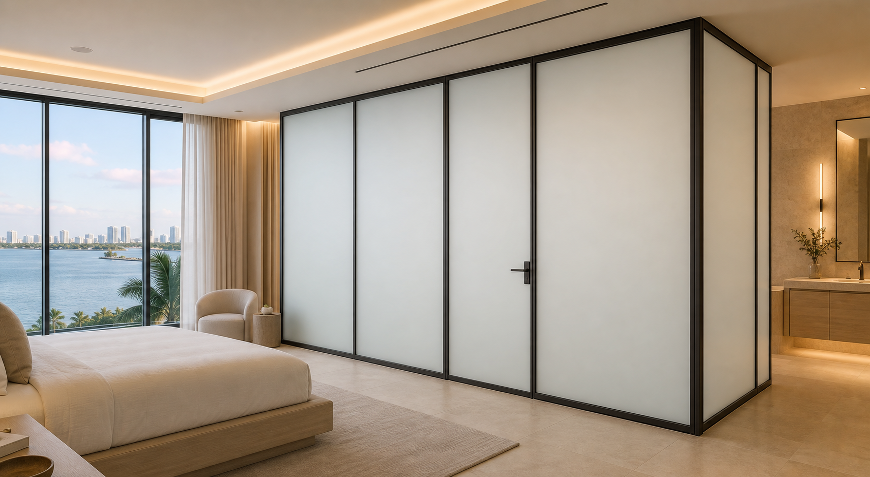 Bathrooms window treatment environment